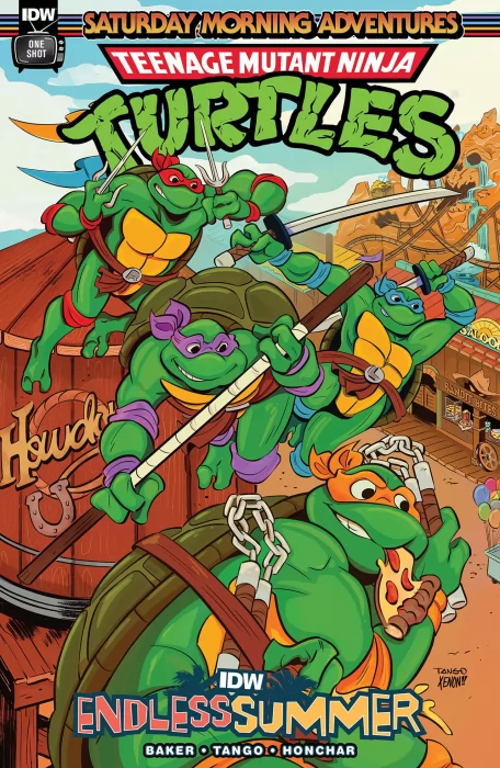 IDW Endless Summer Teenage Mutant Ninja Turtles Saturday Morning Adventures