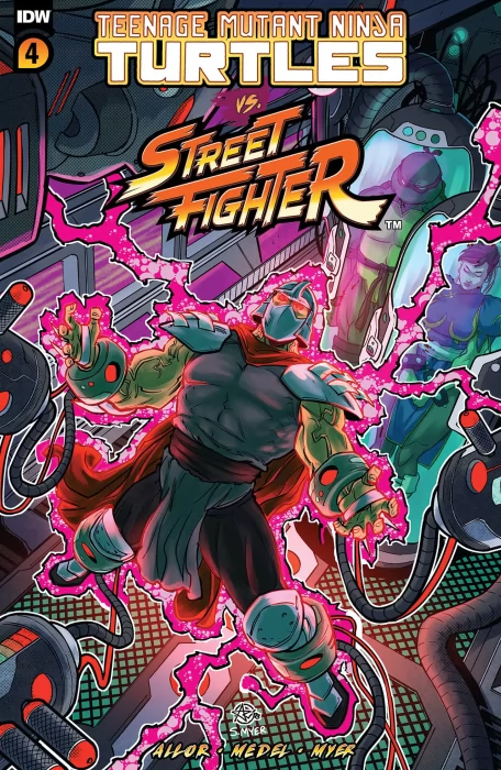 Teenage Mutant Ninja Turtles vs. Street Fighter (Teenage Mutant Ninja Turtles vs. Street Fighter #4)
