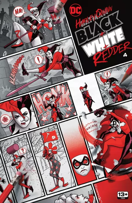 Harley Quinn: Black + White + Redder (Harley Quinn: Black + White + Redder #4)