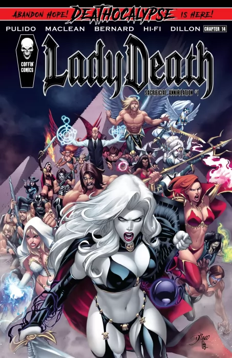 Lady Death: Sacrificial Annihilation&#44; Part 1 (Lady Death #14)