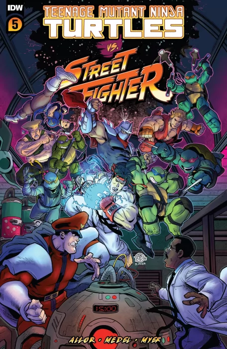 Teenage Mutant Ninja Turtles vs. Street Fighter (Teenage Mutant Ninja Turtles vs. Street Fighter #5)