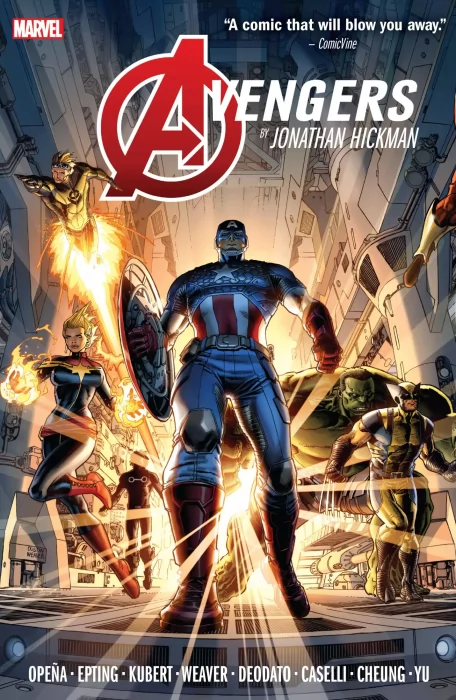 Avengers By Jonathan Hickman Omnibus&#44; Volume 1&#44; 2023 Printing (Astonishing Tales Vol. 2 Avengers Vol.Infinity #0-6 5 #1-23&#44; #1-6&#44; Infinity: Against th