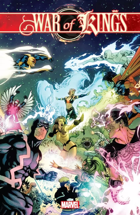 War of Kings Omnibus (Guardians of the Galaxy Vol. 2 #13-19, Nova Vol. 4 #23-28, Uncanny X-Men #475-486, War of Kings #1-6, War of Kings: Ascension #1