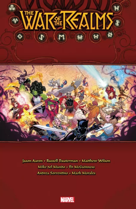 The War of the Realms Omnibus (Asgardians of the Galaxy #8-10&#44; Captain Marvel Vol. 10 #6-7&#44; Champions Vol. 3 #5-6&#44; Deadpool Vol. 6 #13-14&#44; The Avenger