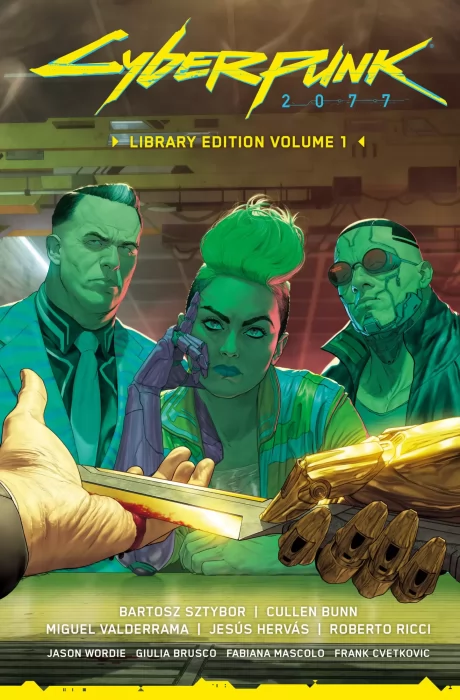 Cyberpunk 2077 Library Edition&#44; Volume 1 (Cyberpunk 2077: Blackout #1-4&#44; Cyberpunk 2077: Trauma Team #1-4&#44; Cyberpunk 2077: You Have My Word #1-4)