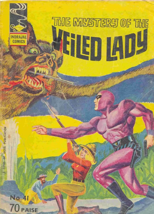 Indrajal Comics: The Mystery Of The Veiled Lady (Indrajal Comics #41)