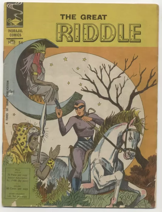 Indrajal Comics: The Great Riddle (Indrajal Comics #54)