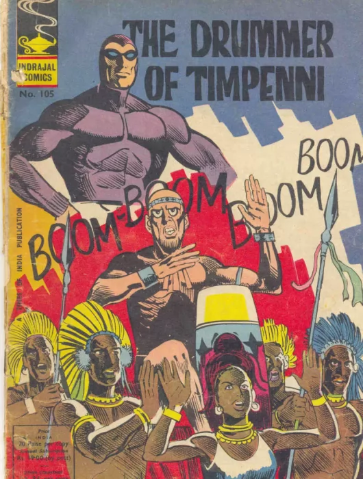 Indrajal Comics: The Drummer Of Timpenni (Indrajal Comics #105)