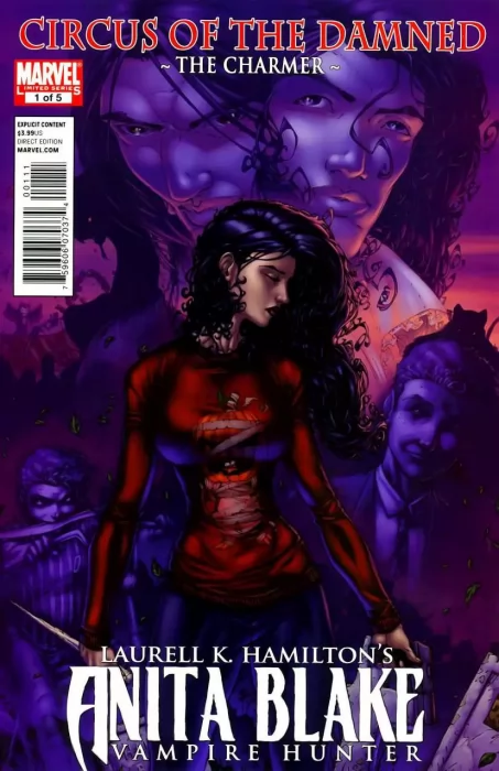 Anita Blake&#44; Vampire Hunter: Circus of the Damned - The Charmer (Anita Blake&#44; Vampire Hunter: Circus of the Damned - The Charmer #1)