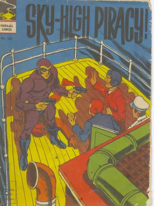 Indrajal Comics: Sky High Piracy (Indrajal Comics #183)