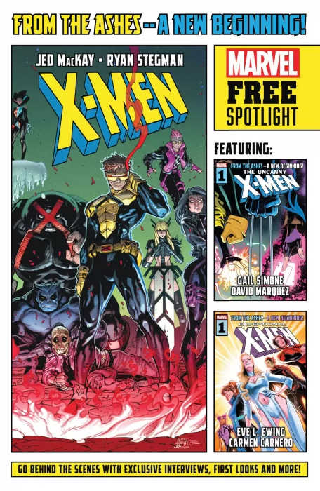 X-Men: From the Ashes Sampler (X-Men: From the Ashes Sampler #1)