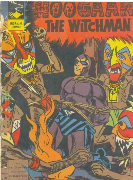 Indrajal Comics: Hoogan The Witchman (Indrajal Comics #258)