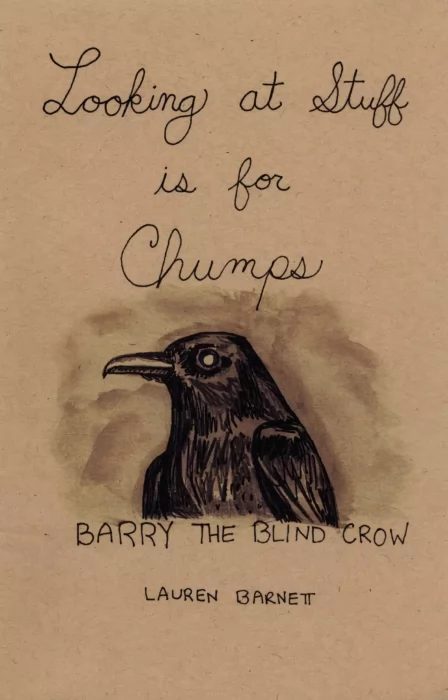 Looking at Stuff Is for Chumps: Barry the Blind Crow 