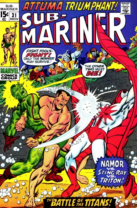 Sub-Mariner (Sub-Mariner #31)