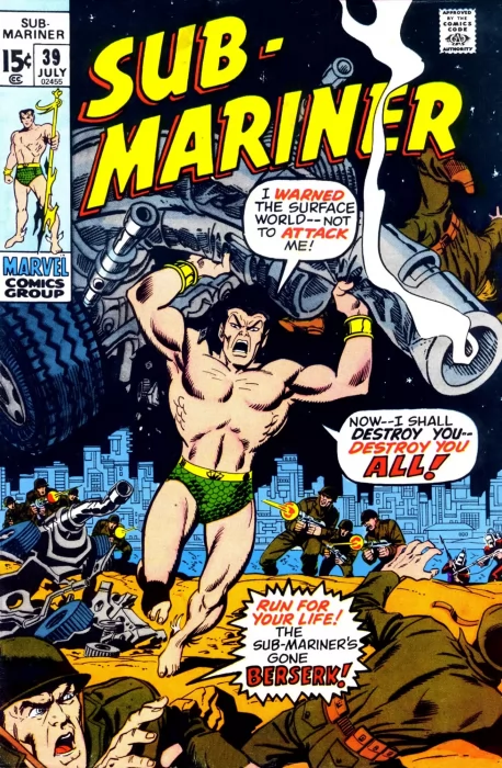 Sub-Mariner (Sub-Mariner #39)