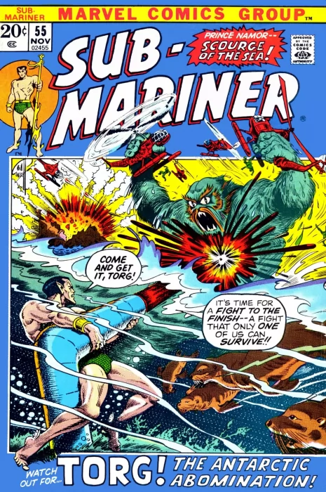Sub-Mariner (Sub-Mariner #55)