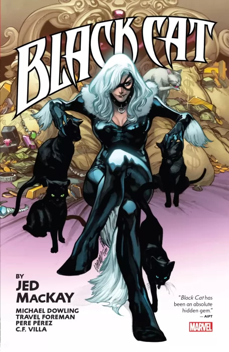 Black Cat by Jed MacKay Omnibus (Black Cat #1-12&#44; Black Cat Vol. 2 #1-10&#44; Iron Cat #1-5)