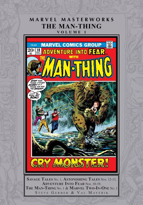 Marvel Masterworks: The Man-Thing&#44; Volume 1 (Astonishing Tales #12-13&#44; Fear #11-19)