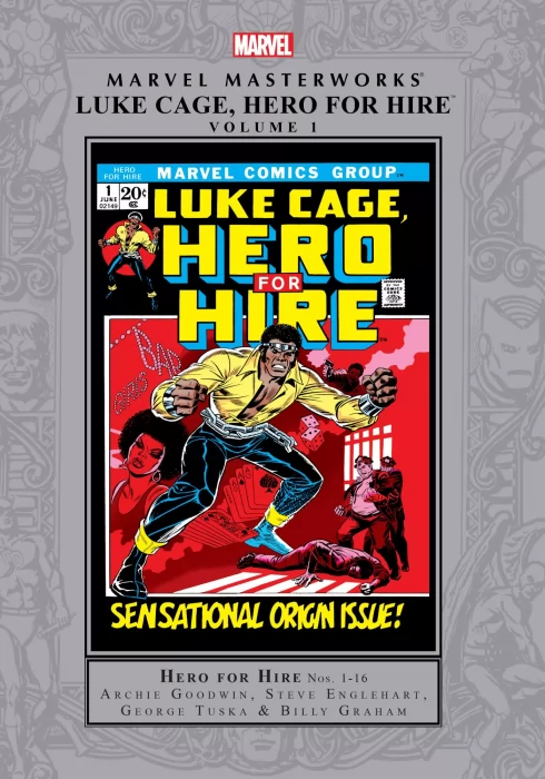 Marvel Masterworks: Luke Cage Hero For Hire&#44; Volume 1 (Luke Cage&#44; Hero for Hire #1-16)