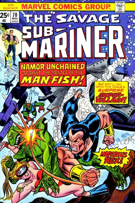 Sub-Mariner (Sub-Mariner #70)