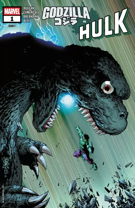 Godzilla vs. Hulk (Godzilla vs. Hulk #1)