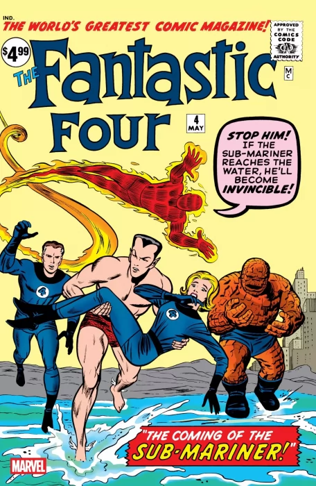 Fantastic Four&#44; Facsimile Edition (Fantastic Four #4)