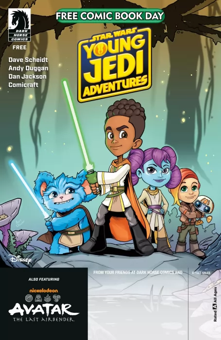 Free Comic Book Day 2025: Star Wars – Young Jedi Adventures / Avatar – The Last Airbender (Free Comic Book Day 2025)