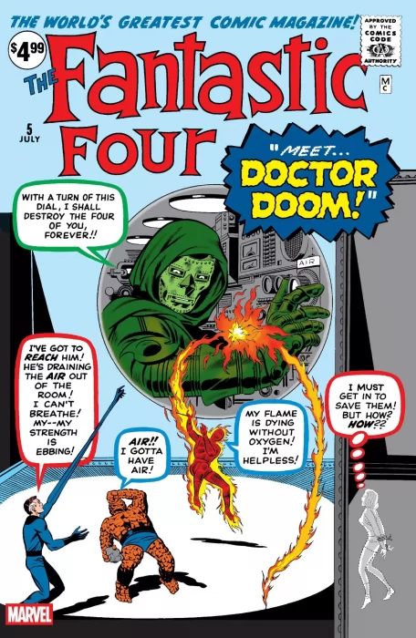Fantastic Four&#44; Facsimile Edition (Fantastic Four #5)