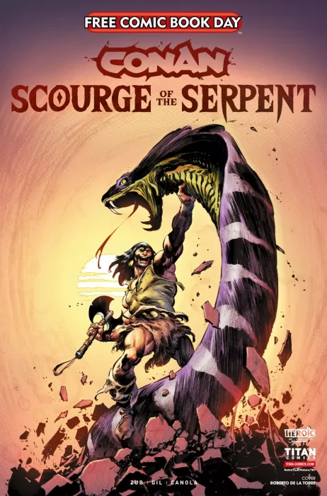 Free Comic Book Day 2025: Conan – Scourge of the Serpent (Free Comic Book Day 2025)