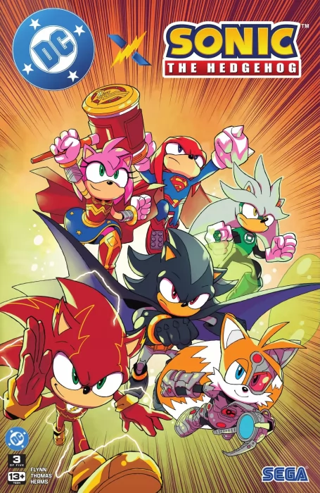 DC x Sonic the Hedgehog (DC x Sonic the Hedgehog #3)