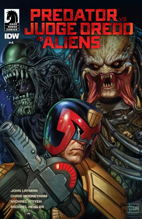 Predator vs. Judge Dredd vs. Aliens (Predator vs. Judge Dredd vs. Aliens #4)