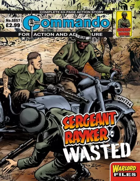Commando: Sergeant Rayker - Wasted (Commando #5857)