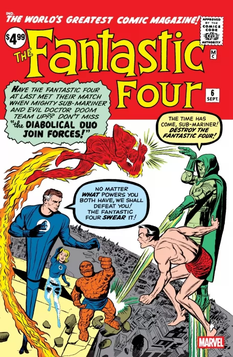 Fantastic Four&#44; Facsimile Edition 2025 (Fantastic Four #6)