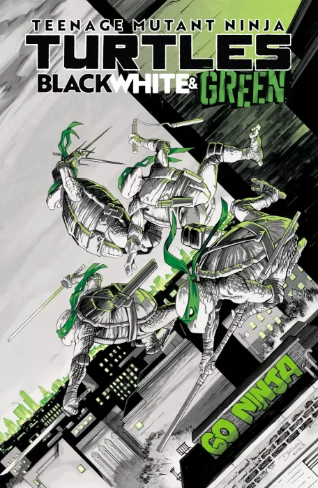 Teenage Mutant Ninja Turtles: Black&#44; White&#44; & Green (Teenage Mutant Ninja Turtles: Black&#44; White&#44; & Green #1-4)