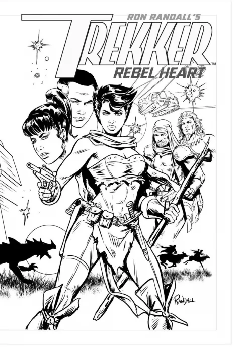 Trekker: Rebel Heart - Artists Edition (Trekker #20)