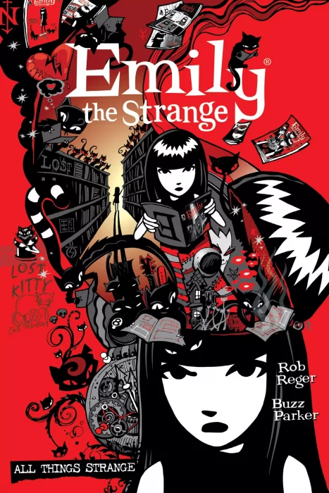 The Complete Emily the Strange: All Things Strange (Emily the Strange Vol. 1 #1-4&#44; Emily the Strange Vol. 2 #1&#44; Emily the Strange: The 13th Hour #1-4)