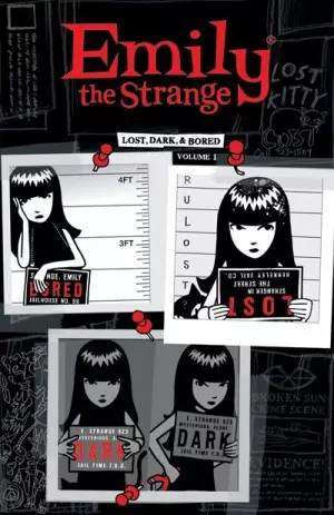 Emily the Strange&#44; Volume 1: Lost&#44; Dark&#44; and Bored (Emily the Strange #1-3)