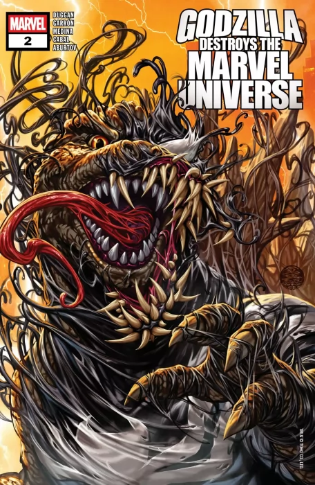 Godzilla Destroys the Marvel Universe (Godzilla Destroys the Marvel Universe #2)