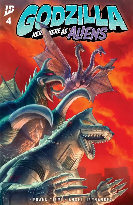 Godzilla: Here There Be Aliens (Godzilla: Here There Be Aliens #4)