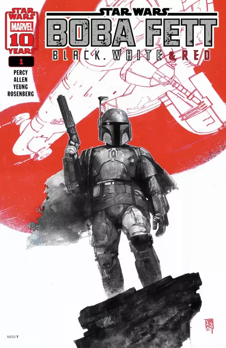 Star Wars: Boba Fett - Black&#44; White & Red (Star Wars: Boba Fett - Black&#44; White & Red #1)