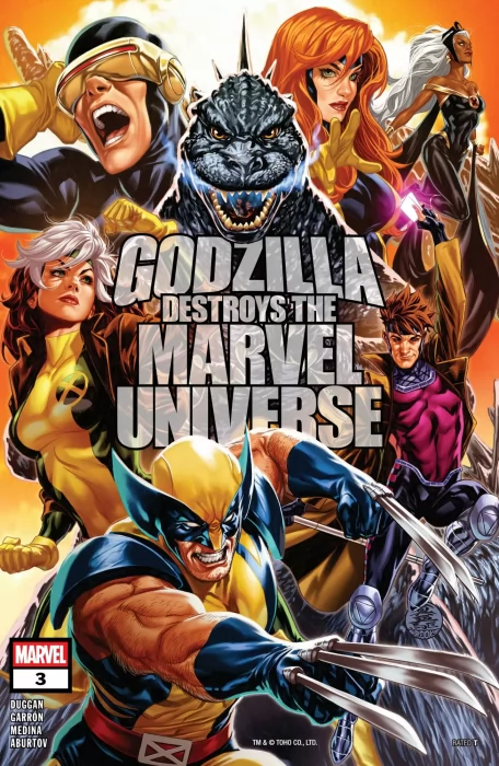 Godzilla Destroys the Marvel Universe (Godzilla Destroys the Marvel Universe #3)