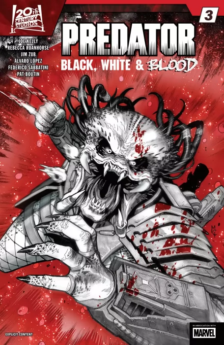 Predator: Black&#44; White & Blood (Predator: Black&#44; White & Blood #3)