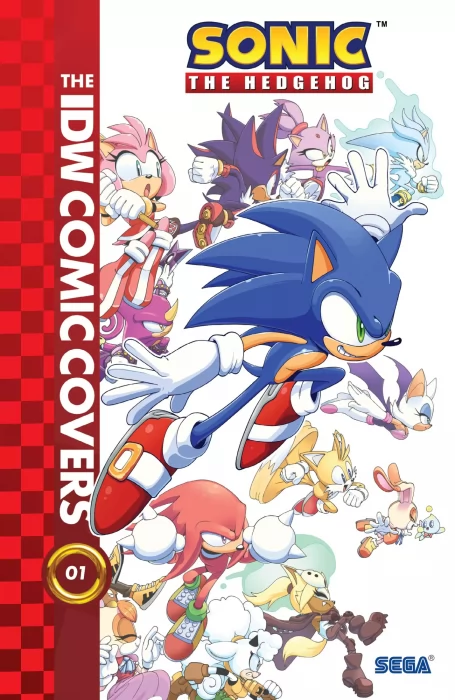 Sonic the Hedgehog: The IDW Comic Covers 