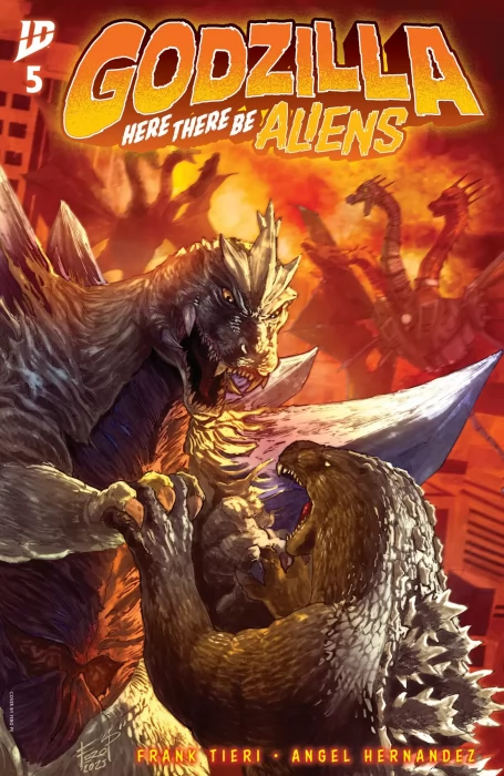 Godzilla: Here There Be Aliens (Godzilla: Here There Be Aliens #5)