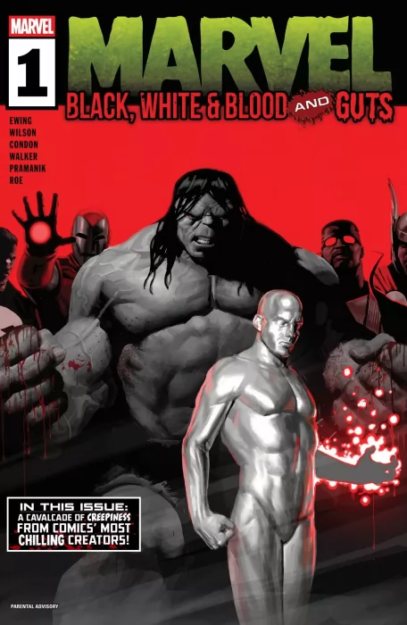 Marvel: Black&#44; White & Blood and Guts (Marvel: Black&#44; White & Blood and Guts #1)
