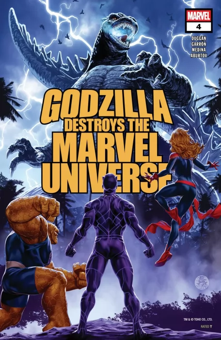 Godzilla Destroys the Marvel Universe (Godzilla Destroys the Marvel Universe #4)