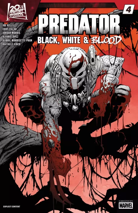 Predator: Black&#44; White & Blood (Predator: Black&#44; White & Blood #4)