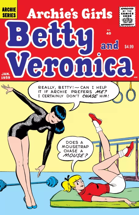 Archie's Girls Betty and Veronica&#44; Facsimile Edition 2025 (Archie's Girls Betty and Veronica #40)