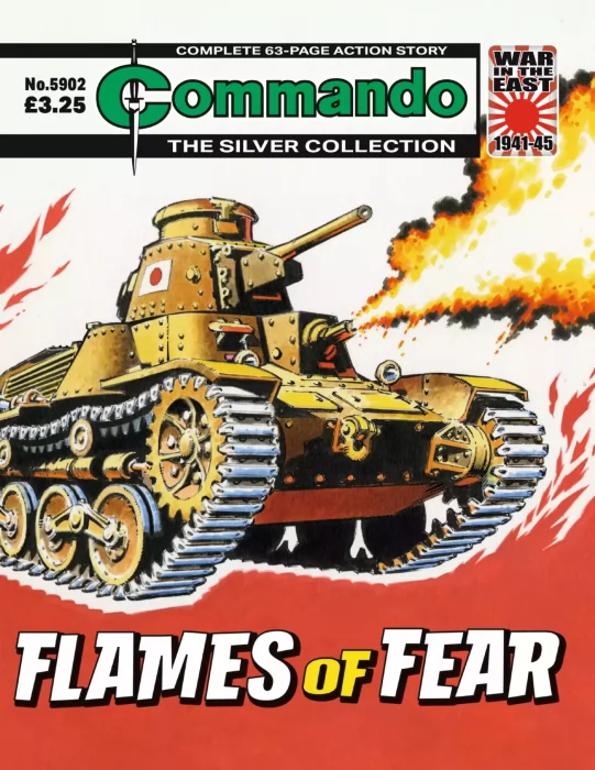 Commando: Flames Of Fear (Commando #5902)
