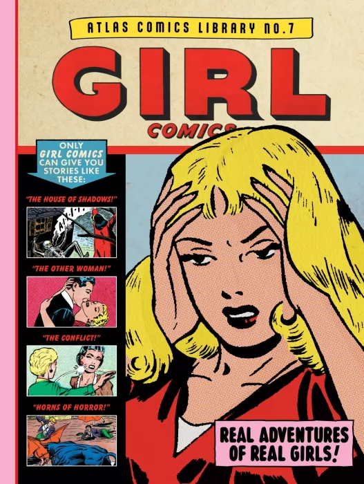 The Atlas Comics Library: Girl Comics (The Atlas Comics Library #7)